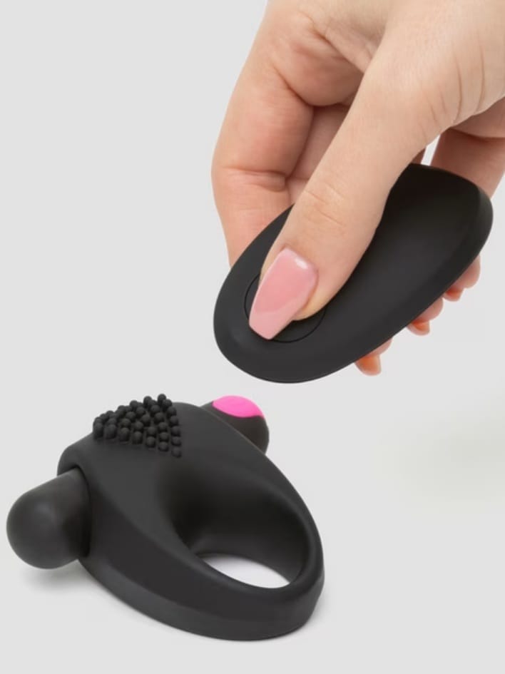 Rechargeable Vibrating Silicone Ring